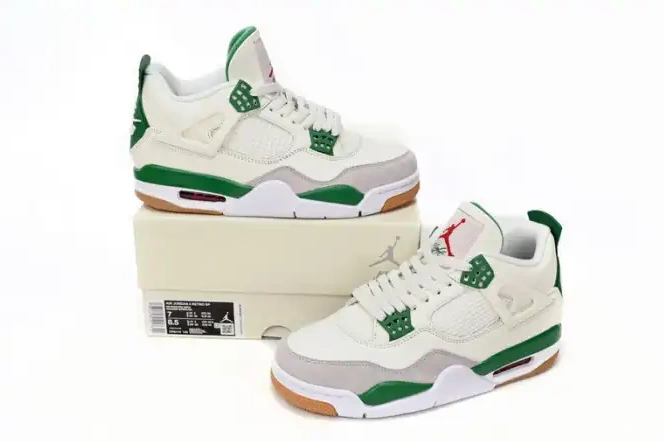 Reps TB Jordan 4 Green SB Pine DR5415-103 Retro 0620